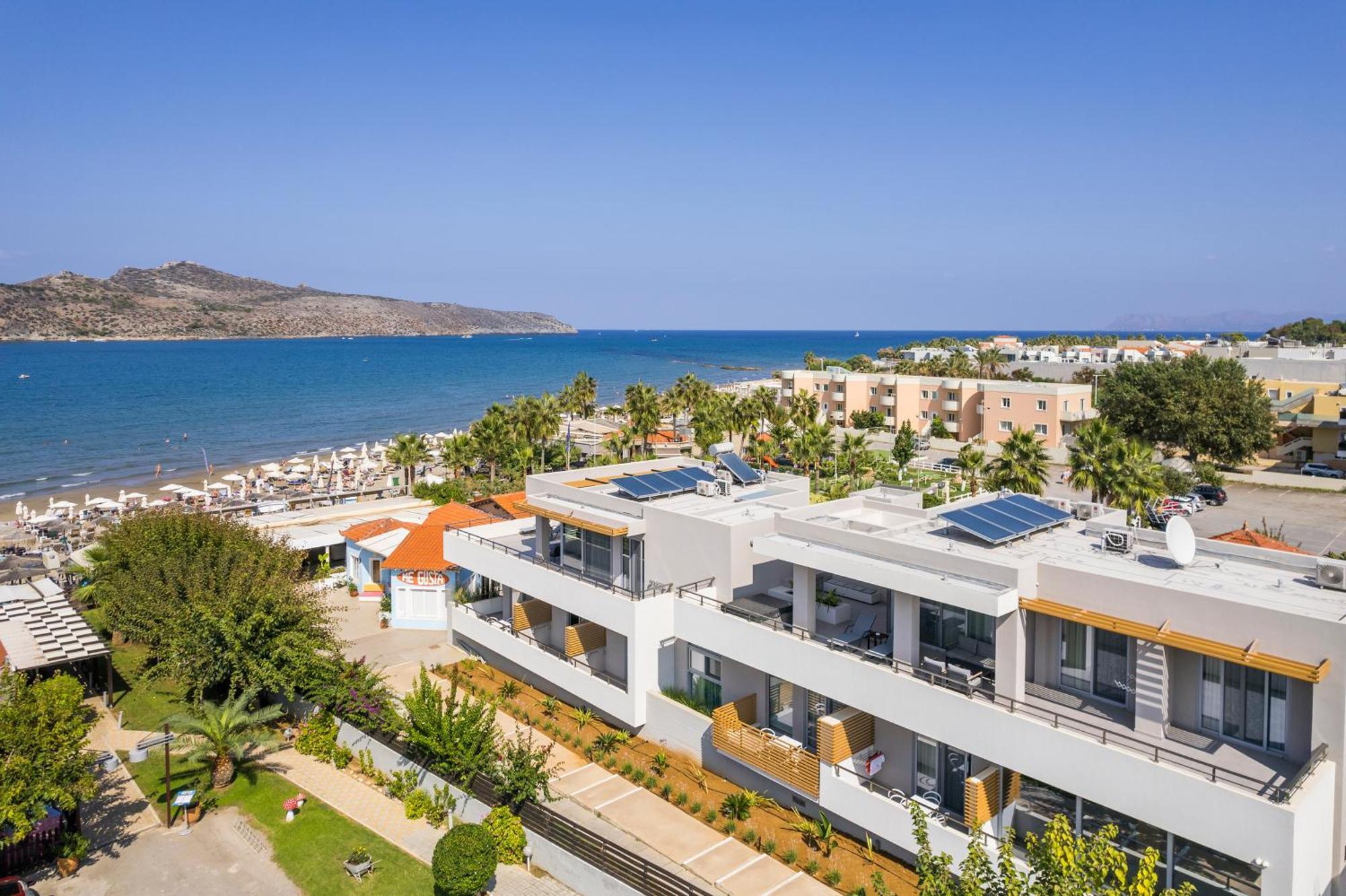 Ostrakon Suites Agia Marina Exteriér fotografie