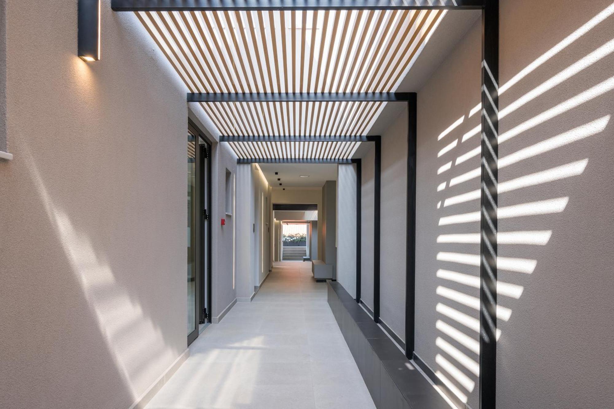 Ostrakon Suites Agia Marina Exteriér fotografie