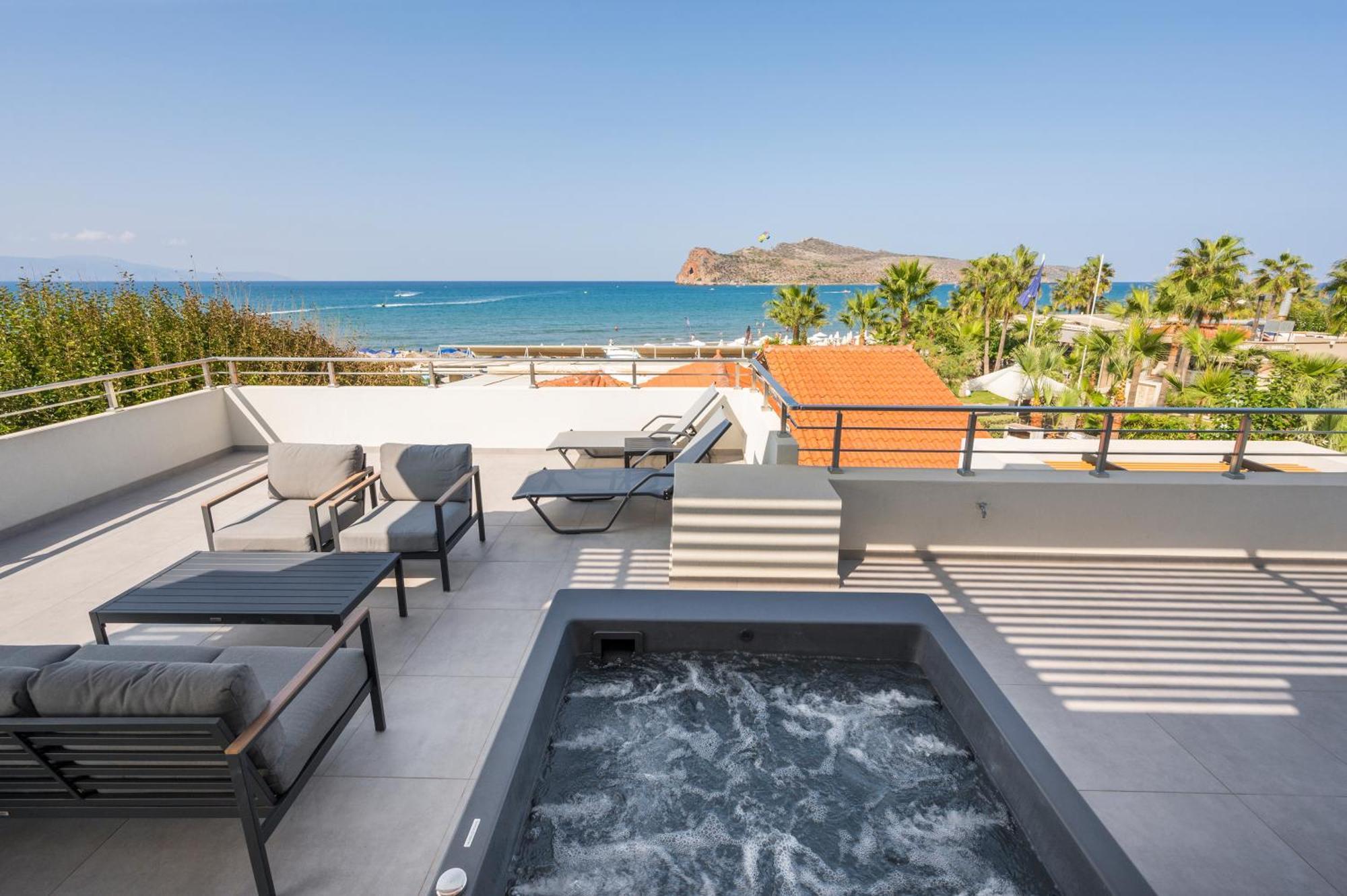 Ostrakon Suites Agia Marina Exteriér fotografie