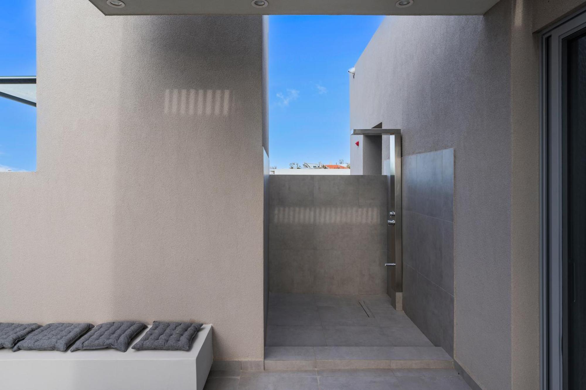 Ostrakon Suites Agia Marina Exteriér fotografie