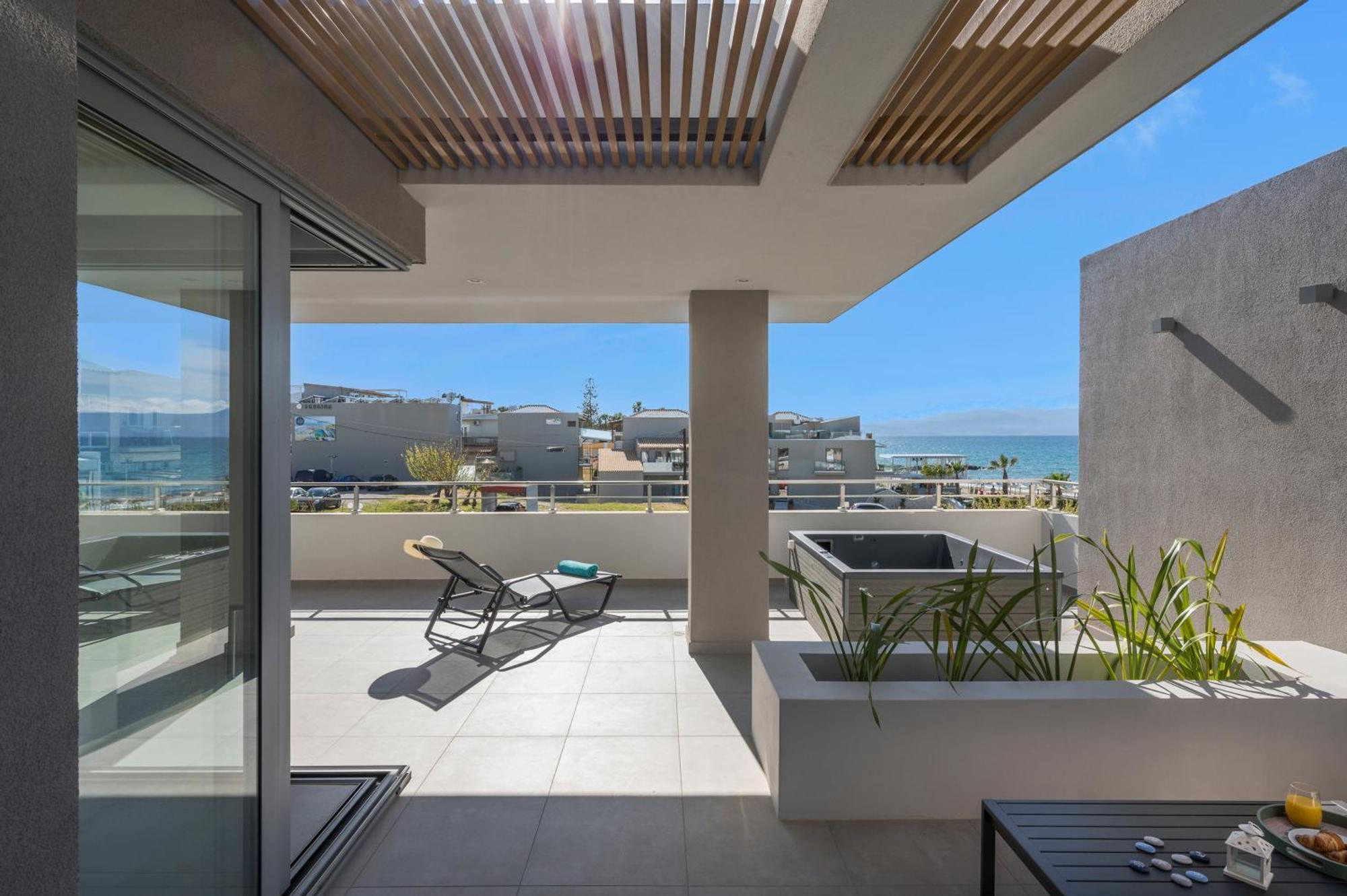 Ostrakon Suites Agia Marina Exteriér fotografie